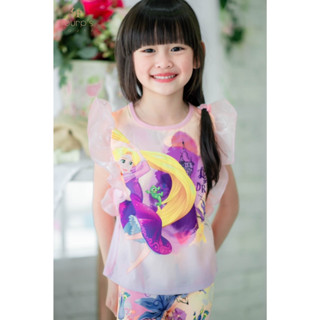 DISNEY PRINCESS : 241348  เสื้อเด็กผู้หญิง ลิขสิทธิ์แท้