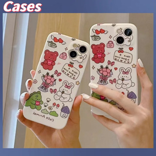 คูปองเคลม🎀เคสไอโ case for iphone 11 12 การ์ตูนตลกๆ สไตล์สัตว์น่ารัก เคส 14 13 12 11 pro max เคสโทรศัพท์ส่วนบุคคล