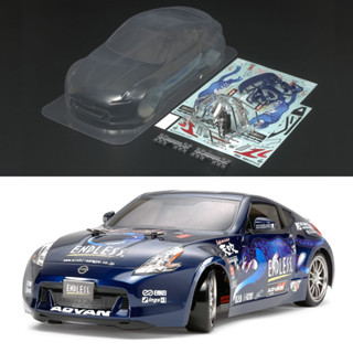 TAMIYA 51428 บอดี้ ENDLESS 370Z ยังไม่ได้ตัดเจาะและทำสี (มีโคมสำหรับใส่หลอด LED ให้มาด้วย)