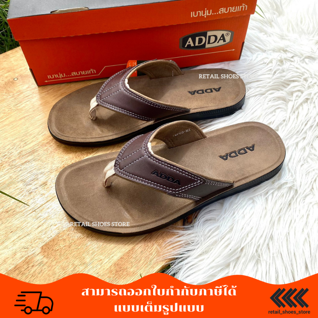 ADDA รองเท้าแตะ รุ่น 72F03-M1 72F17-M1 ไซซ์ 39-45 มี 5 สี