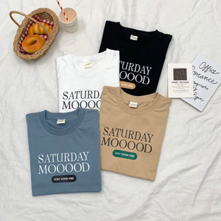 เสื้อโอเวอร์ไซซ์ Oversize • SATURDAY MOOOOD