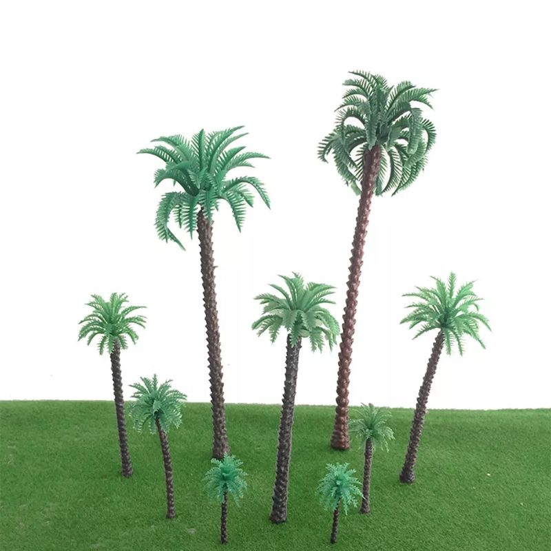 Garden Decorations 13 บาท โมเดลต้นมะพร้าว มะพร้าวตกแต่งสวน Home & Living