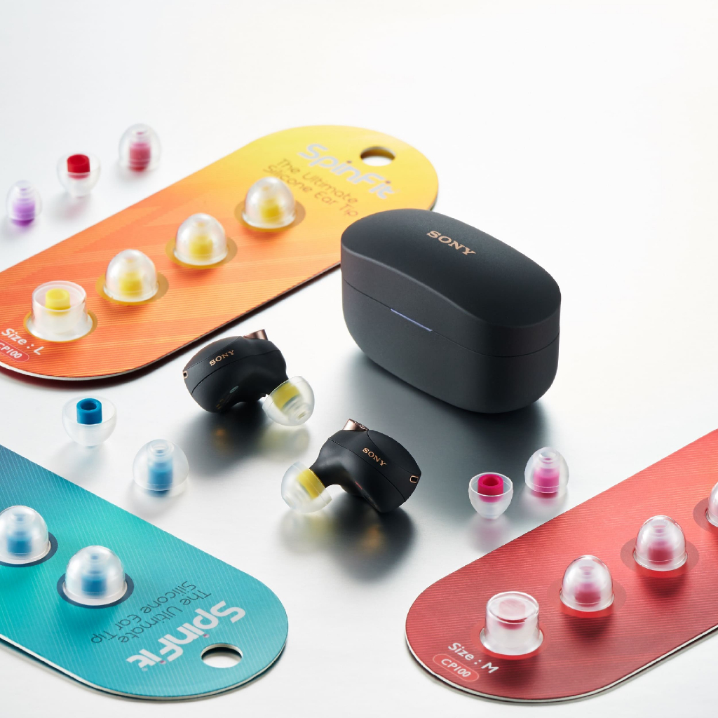 Spinfit CP100 Silicone Eartip Transparent จุกหูฟัง แบบยางซิลิโคน