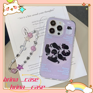 ❤️ส่งของขวัญ❤️ เคสไอโฟน 11 12 13 14 Pro Max แมว ความนิยม เรียบง่าย การ์ตูน ความคิดสร้างสรรค์ Case for iPhoneป้องกันการตก