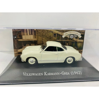 Volkswagen Karmann Ghia 1962 white 1:43