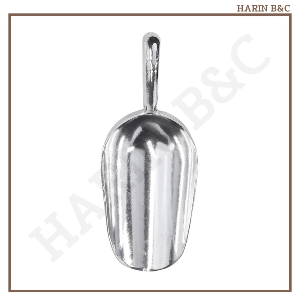ช้อนตักแป้ง ช้อนตักน้ำแข็งอลูมิเนียม 12ออนซ์ #53302 / All purpose Aluminium Scoop 21cm