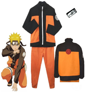 Uzumaki ผู้ใหญ่เสื้อผ้าเด็กเสื้อผ้าการ์ตูนญี่ปุ่นคอสเพลย์เครื่องแต่งกายนารูโตะ