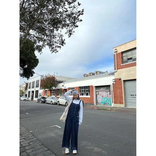 FADTHINGS : denim jumpsuit 🥣🍦