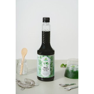 Nature Taste Mint Syrup น้ำเชื่อมไซรัป กลิ่นมิ้นต์ ตราเนเจอร์เทส ขนาด 750 ml.