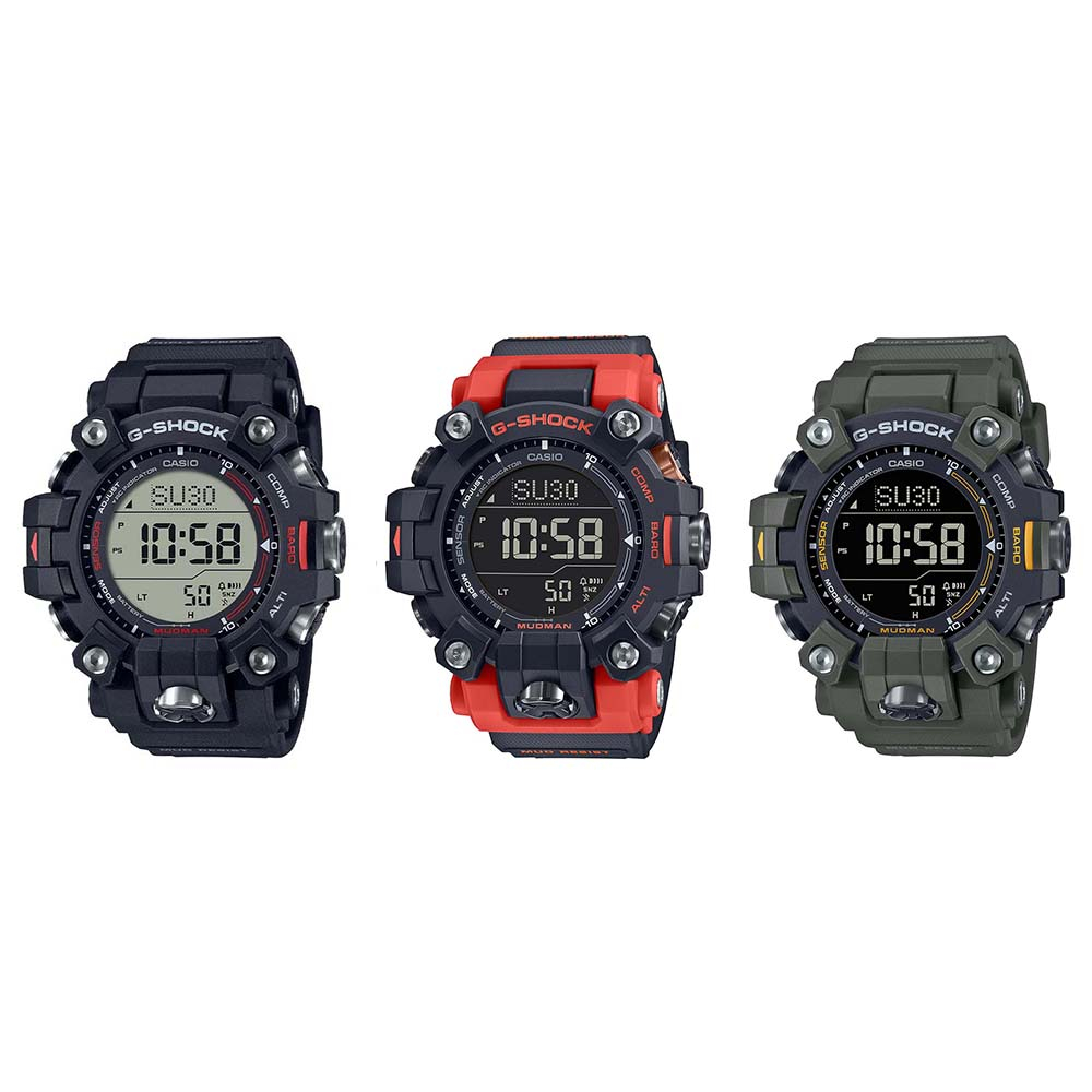 Casio G-Shock นาฬิกาข้อมือผู้ชาย สายเรซิ่น รุ่น GW-9500,GW-9500-1,GW-9500-1A4,GW-9500-3