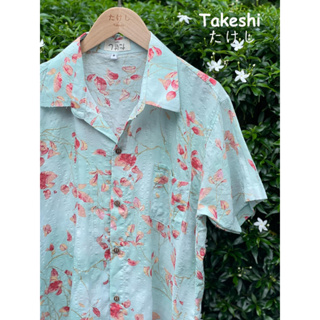 เสื้อเชิ้ตแขนสั้นฮาวาย Takeshi