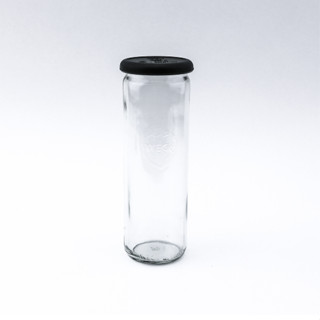 WECK - CYLINDER JAR 600 ML W/SBS ขวดแก้ว ฝาซิลิโคน (WE-905SB/S)