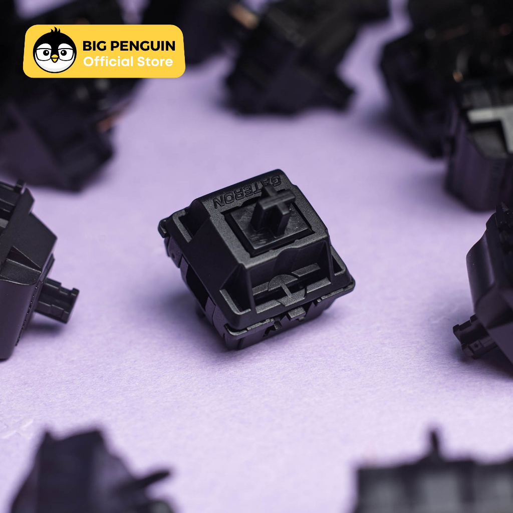 [โค้ดคุ้มลด 20%] Gateron Oil king (เซ็ต 10 ชิ้น) Linear Switch 5 pin Mechanical keyboard สวิตซ์ขั้นเทพ รูปที่ 6