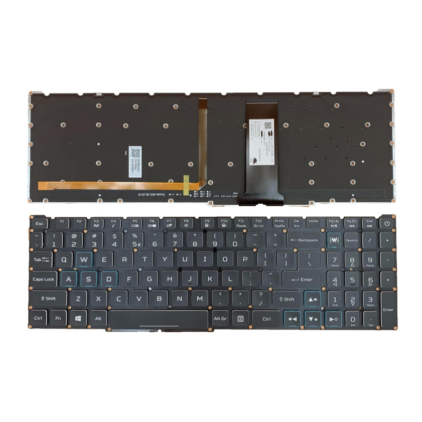 Acer Nitro 5 AN517-51 AN515-43 AN515-54 AN515-55 7 AN715-51 AN715-52 PH315-52 PH315-54 n20c1 n20c2 Backlight keyboard คี