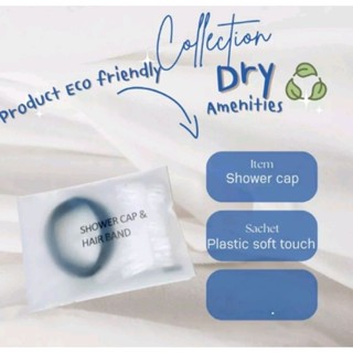 shower cap+hair band ยกลัง 500 ชิ้น