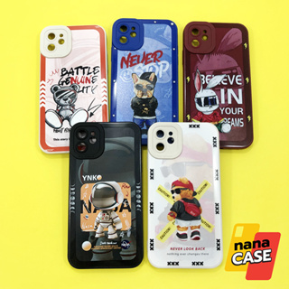 Oppo A15 A16 A17 Reno 7z(5G) Reno 8T(5G) Vivo Y20/Y20s/Y12s เคสมือถือนิ่ม TPU กันเลนส์กล้องนูนลายเท่ ลายการ์ตูน