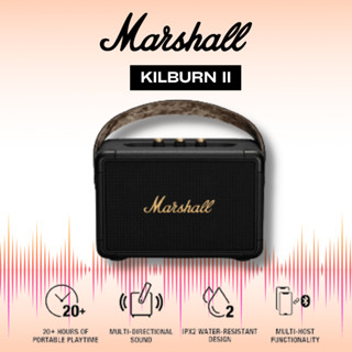 ✨พร้อมส่ง🌟  KILBURN II BLACK - ลำโพงบลูทูธ, ลำโพงบลูทูธพกพา, ลำโพง bluetooth [รับประกัน 5 ปี]