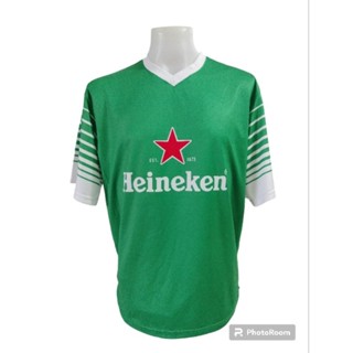 เสื้อยืดกีฬาแบรนด์ Heineken Size XL มือ2