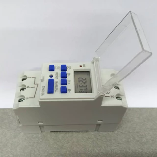 THC15A อย่างดีใช้ถ่านชาร์จ!! นาฬิกาตั้งเวลา 20โปรแกรม Digital Timer Switch 220Vac 16A TIME Switch