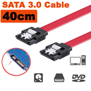 40cm SATA Cable 3.0 To Hard Disk Drive SSD HDD Sata 3 Straight Cable For Asus MSI Gigabyte Motherboard High Speed Cable