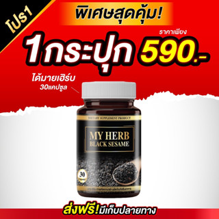 งาดำ เซซามิน 499 กรัม ต่อเม็ด 100%  Sesamin สารสกัดจากงาดำ Black sesame (30 แคปซูล X1กล่อง)