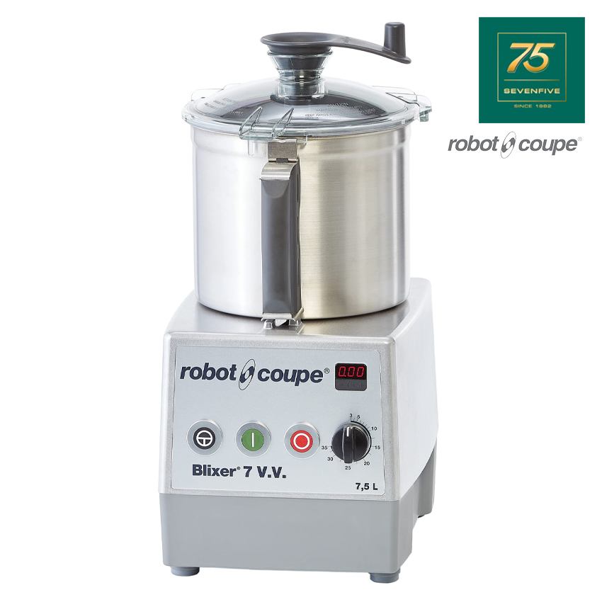ROBOT COUPE เครื่องปั่นสับ ผสมอาหาร ปั่นเพียวเร่ ความจุโถ7.5ลิตร ROE1-BLIXER 7VV 230/50/1