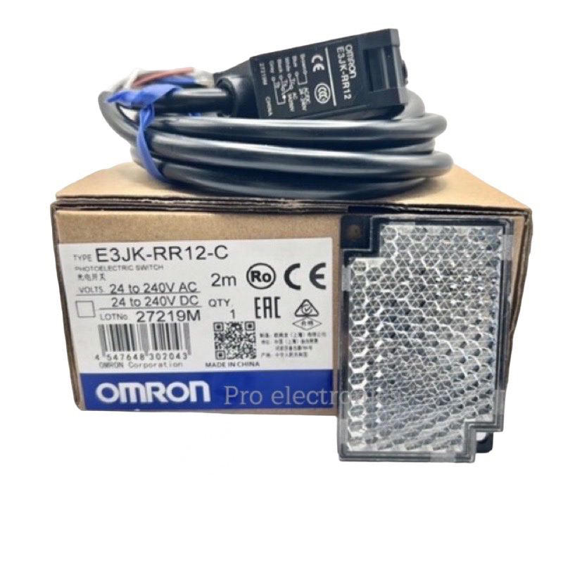 ใหม่  Photoelectric SWITCH SENSOR E3JK-DR11-C/E3JK-DR12-C/E3JK-RR11-C/E3JK-RR12-C/E3JK-TR11-C/E3JK-T