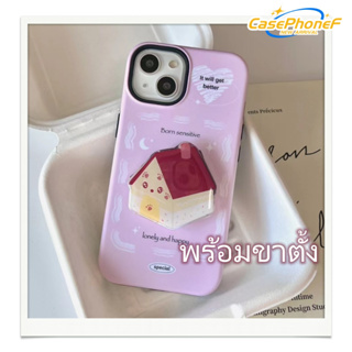 ✨ส่งของขวัญ✨เคส for iPhone 11 14 Pro Max Case for iPhone 12 13 ป้องกันการตก การป้องกัน พร้อมขาตั้ง สาวน่ารักหัวใจ