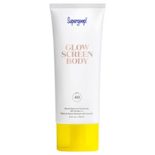 SUPERGOOP! Glowscreen Body Broad Spectrum Sunscreen SPF 40 PA โลชั่นกันแดด 100ml.