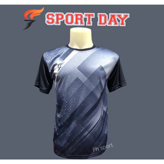 เสื้อกีฬาผู้ใหญ่ Sport day by Flyhawk เสื้อกีฬาแฟชั่น เสื้อกีฬาตัดต่อT005