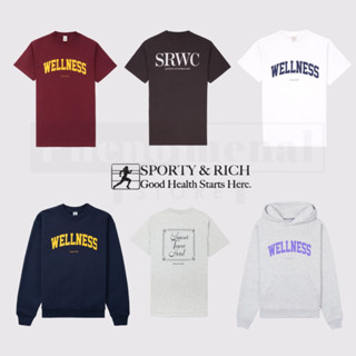 [เก็บโค้ดรับส่วนลดเพิ่ม] เสื้อ Sporty &amp; Rich ของแท้ พร้อมส่ง