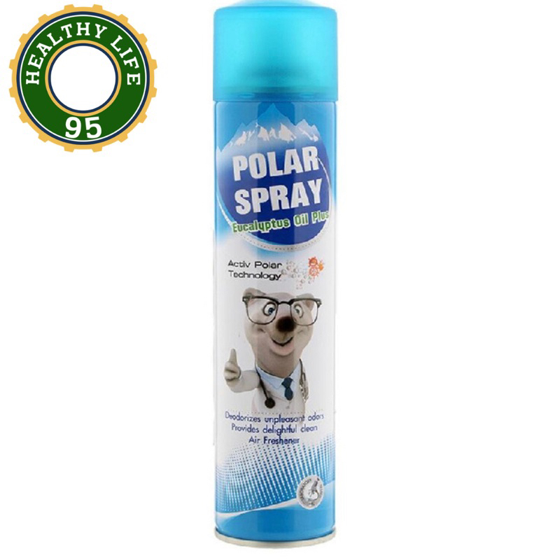 *สเปรย์ยูคาลิปตัส Polar Spray 280ml.สูตรดั้งเดิม