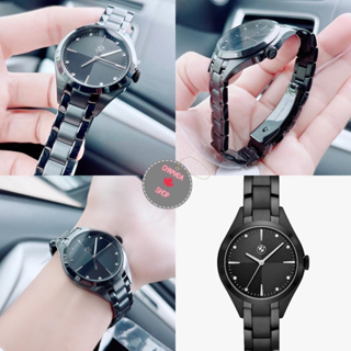 BMW Classic Black Stainless Steel Ladies Watch BMW4002 แท้💯