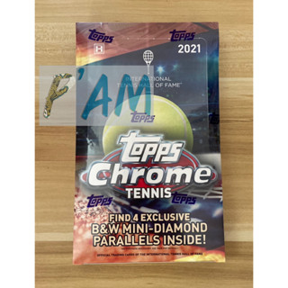 2021 Topps Chrome Tennis Hobby Lite Box กล่องการ์ดเทนนิส