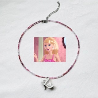 Barbie shoes necklace สร้อยคอบาร์บี้ รองเท้าบาร์บี้