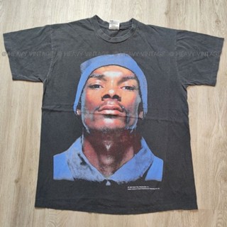 SNOOP DOGG HIP-HOP FADE WASH เสื้อวง เสื้อทัวร์ เสื้อผ้าฟอกเฟดเทา