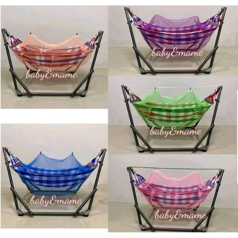 เก็บปลายทาง เปลเด็ก มีมุ้ง ลายคลาสลิค