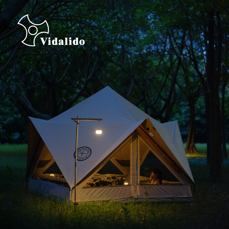 Vidalido SINGYE PAVILION เต็นท์ที่สวยงามย้อนยุคเทคโนโลยีโพลีเอสเตอร์ สินค้าพร้อมส่งจากไทย