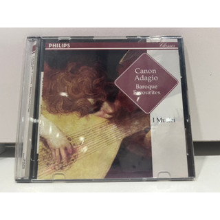 1   CD  MUSIC  ซีดีเพลง  Canon Adagio  Baroque Favourites  I Musici    (A6D53)