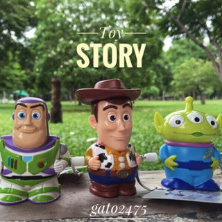 Toy story ตุ๊กตาไขลาน เซ็ท3ตัว จาก Tokyo Disneyland