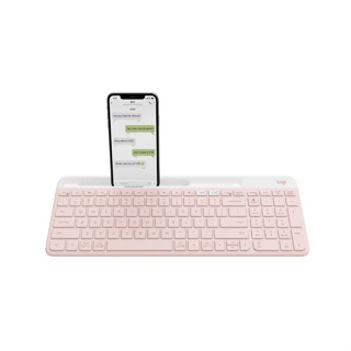 คีย์บอร์ด K580 Slim Multi-Device Wireless Keyboard ENG Key ประกัน 2ปี