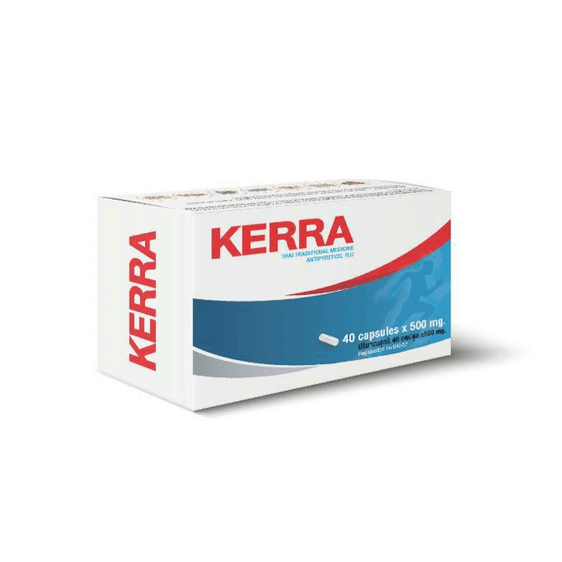 พร้อมส่ง ‼️ Kerra 40 cap เคอล่า สมุนไพรเคอร์ร่า ของแท้ 100%