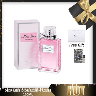 🎁ของขวัญ  Dior Miss Dior Rose NRoses EDT ดิออร์ 100ml กล่องซีล