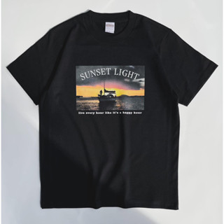 เสื้อพิมพ์ลาย Sunset light ยอดฮิต