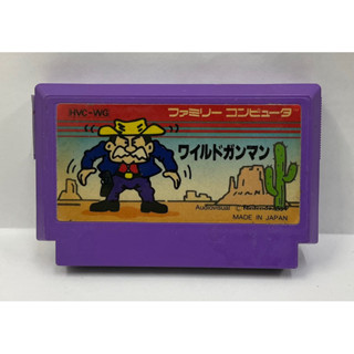 ตลับแท้ [FC] [0332] Wild Gunman (Japan) (HVC-WG) Famicom