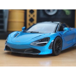 โมเดลรถเหล็ก  McLaren 720s scale 1:36 ไม่มีกล่อง รถสปอร์ต