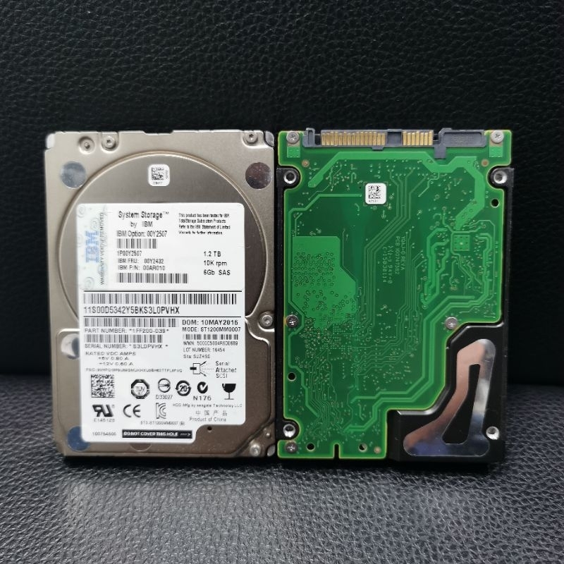 Hard disk server SAS 6Gb 2.5" 1.2TB 10k Seagate <มือ 2>