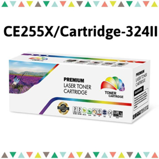 CE255X/CART-324II (12.5k) Color box ดำ/HP LaserJet P3010/P3015/P3015d/P3015dn/P3015x,/Canon  i-SENSYS/ LBP6750dn