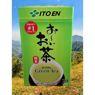 อิโต เอ็น ชาเขียวอันดับ 1 ของญี่ปุ่น ITOEN Green tea Oi Ocha (20 wrapped tea bags) 40 g.