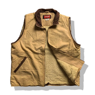 Wrangler Hero Brown Vest รอบอก 48”